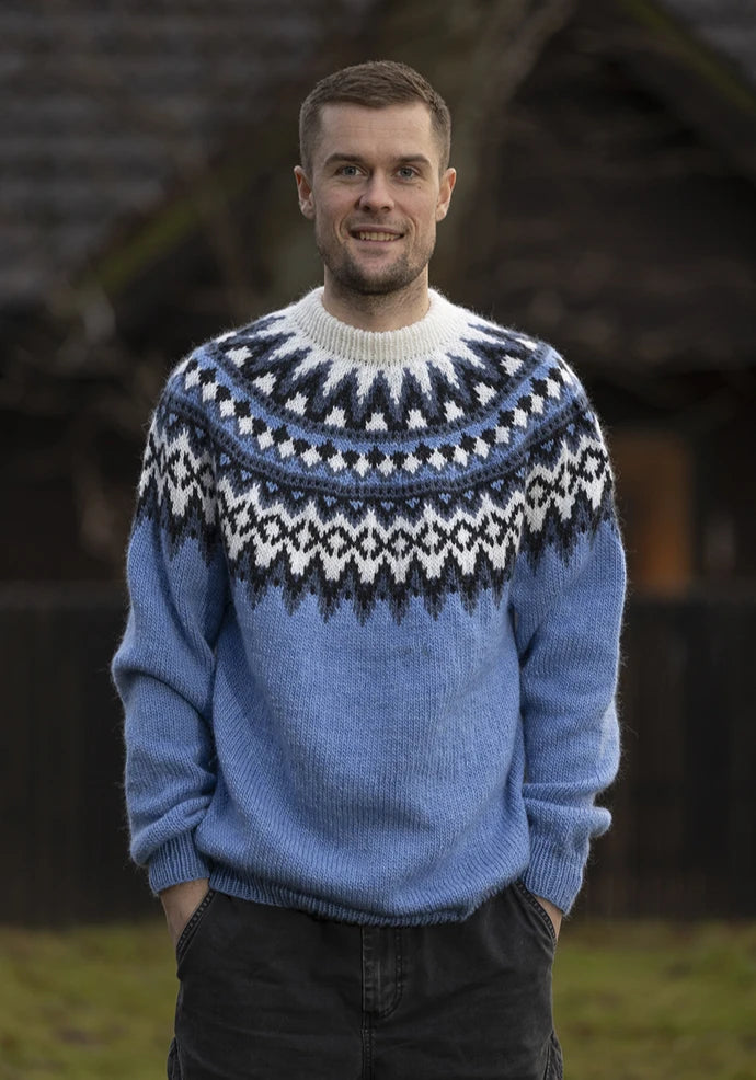 Blåtopp"-genser