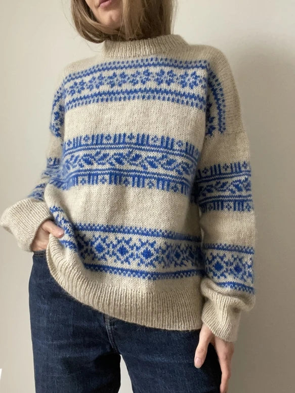 Porcelain sweater