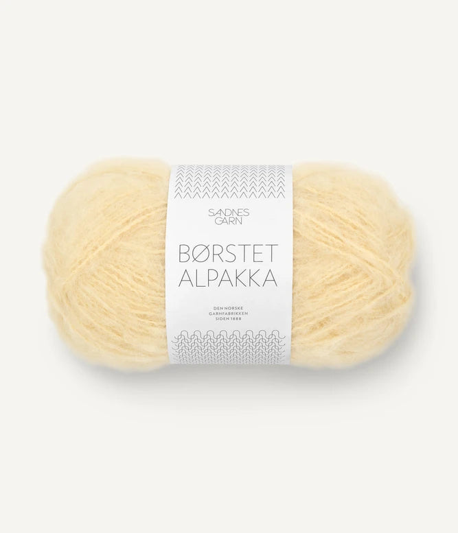 Børstet Alpakka