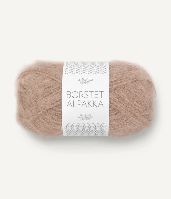 Børstet Alpakka