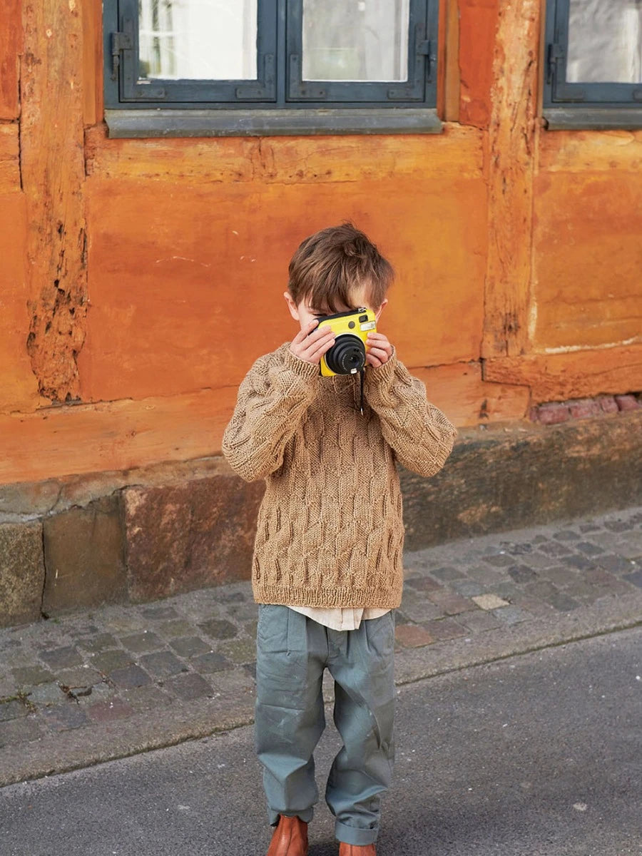 Rhombus Genser fra Sandnes garn