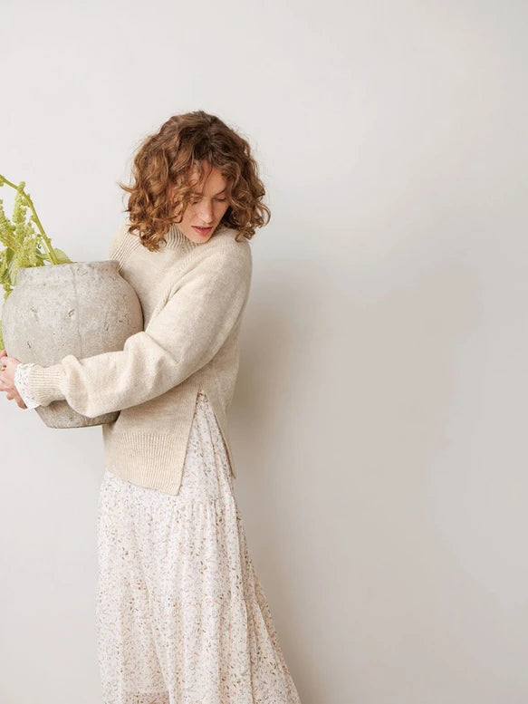 Kelly genser med splitt