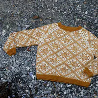 Storefjellgenser i 3-tråds Strikkegarn dame