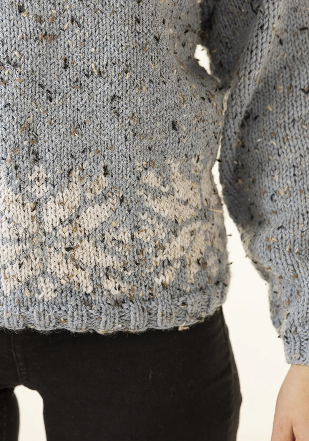 Snøflak-genser dame