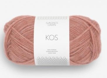 Kos - støvet plommerosa 4032