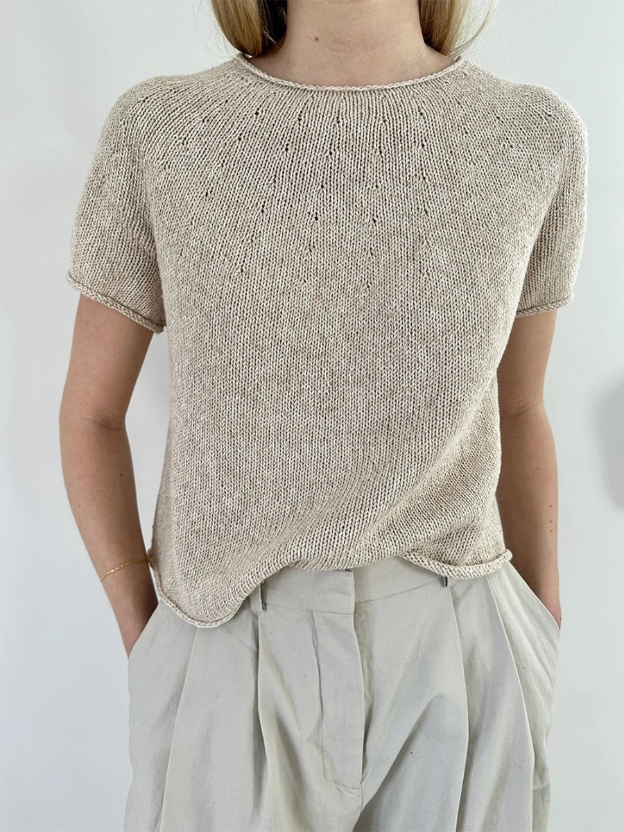 PLAIN YOKE TEE